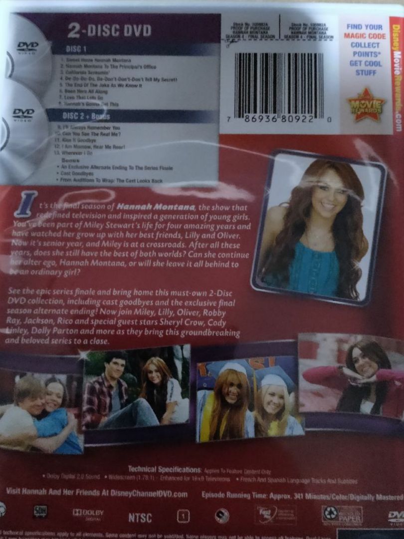 Hannah Montana DVD