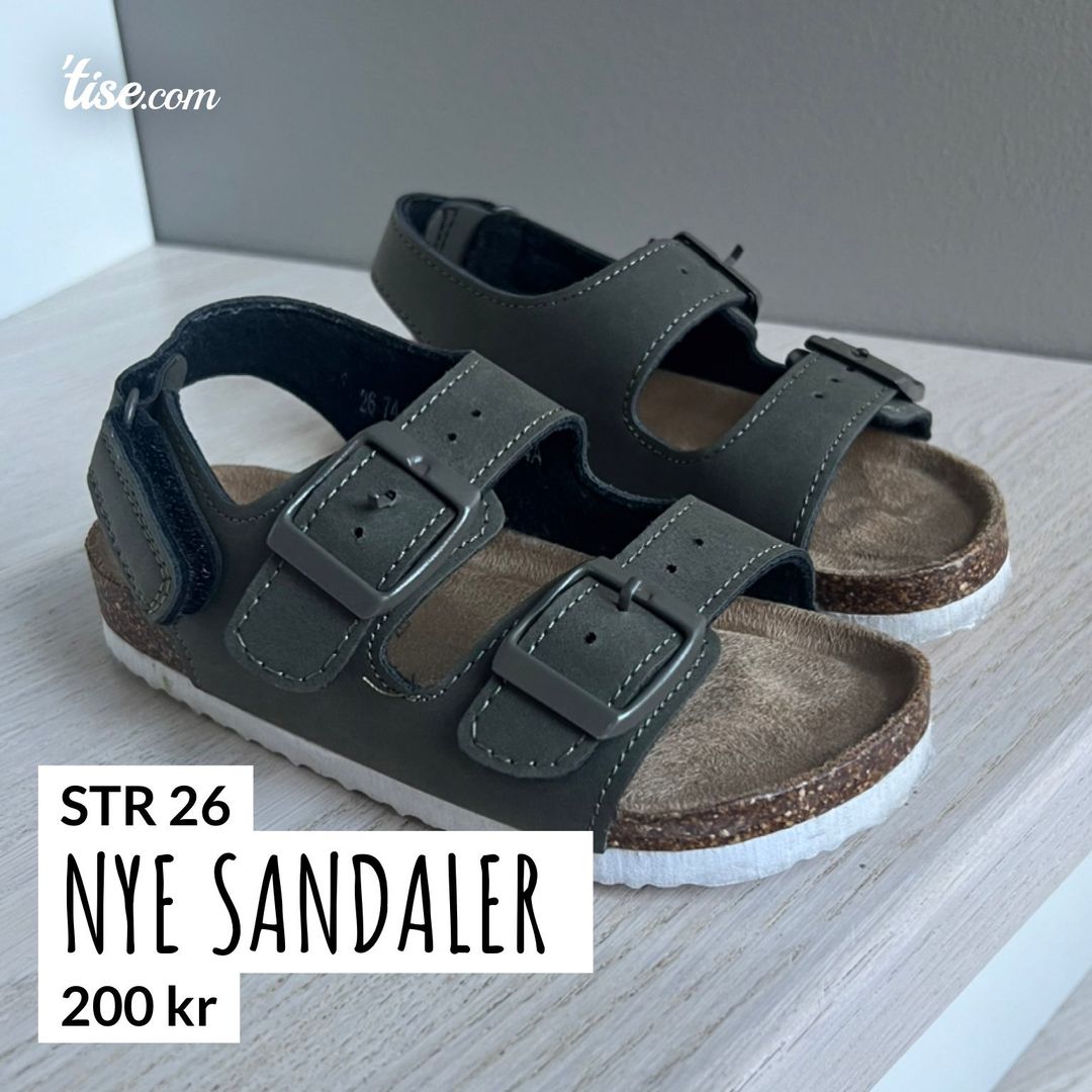 Nye sandaler