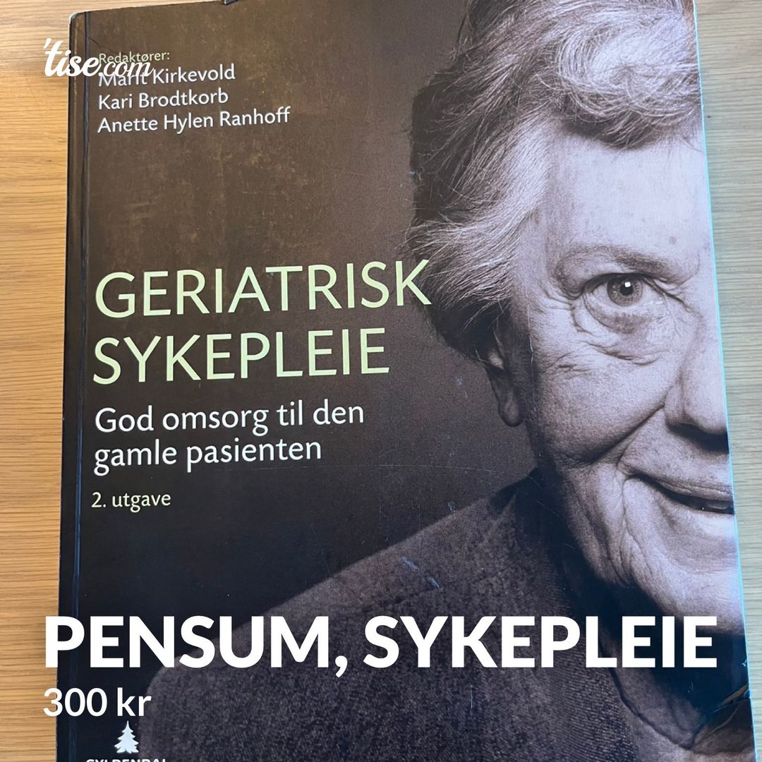 Pensum sykepleie