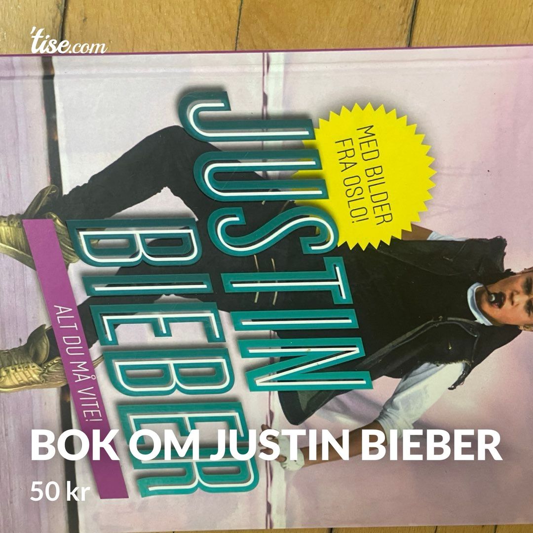 Bok om Justin Bieber