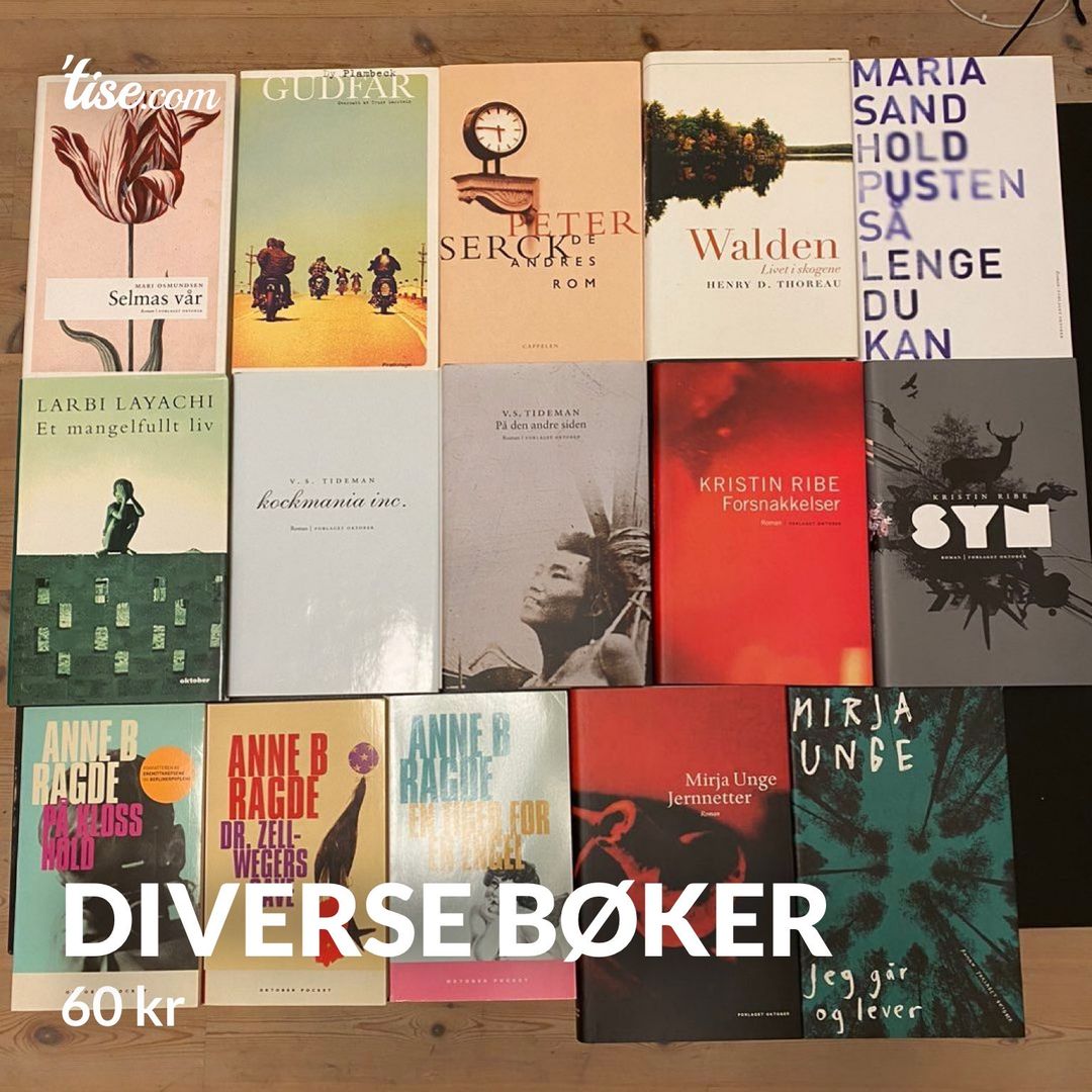 Diverse bøker