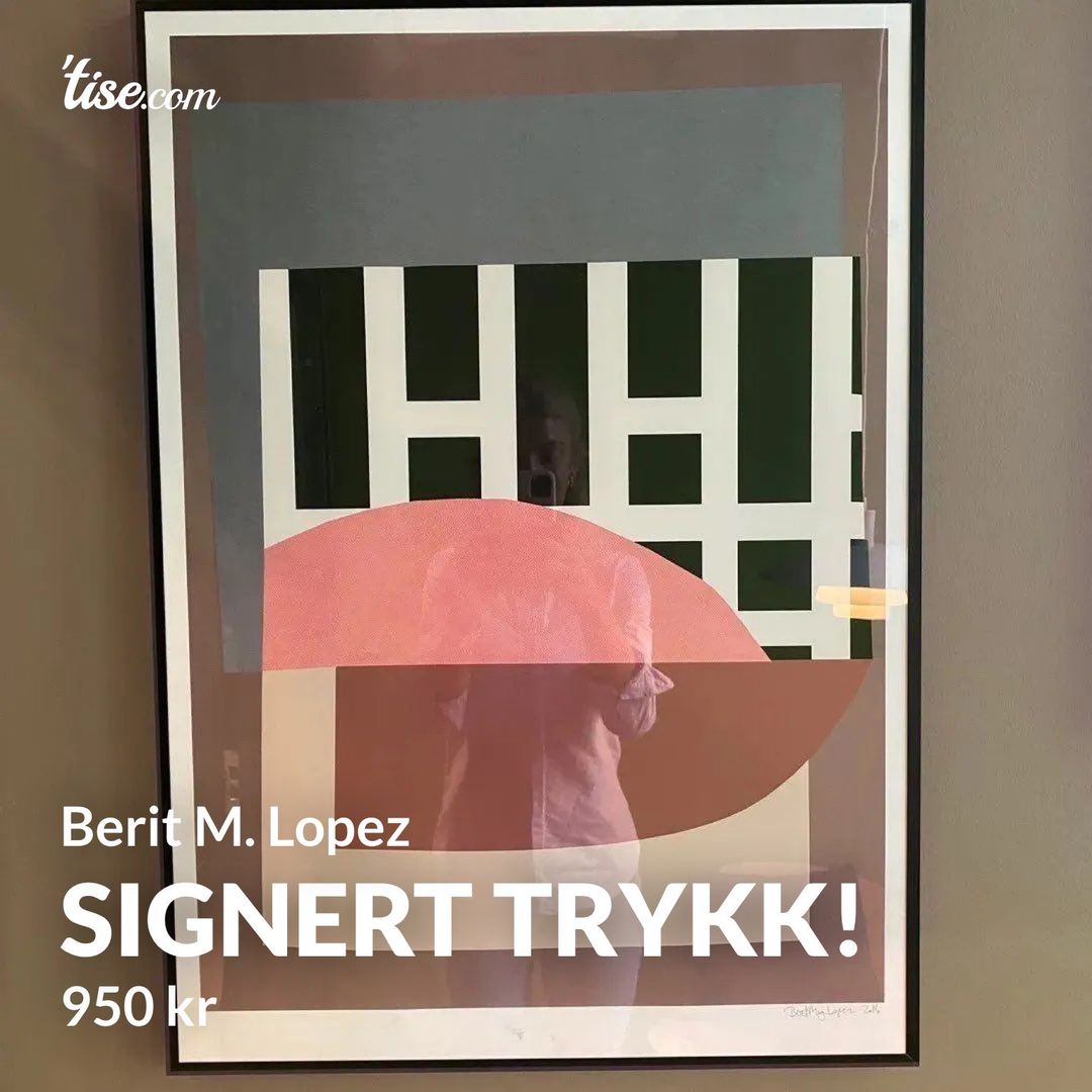 Signert trykk!