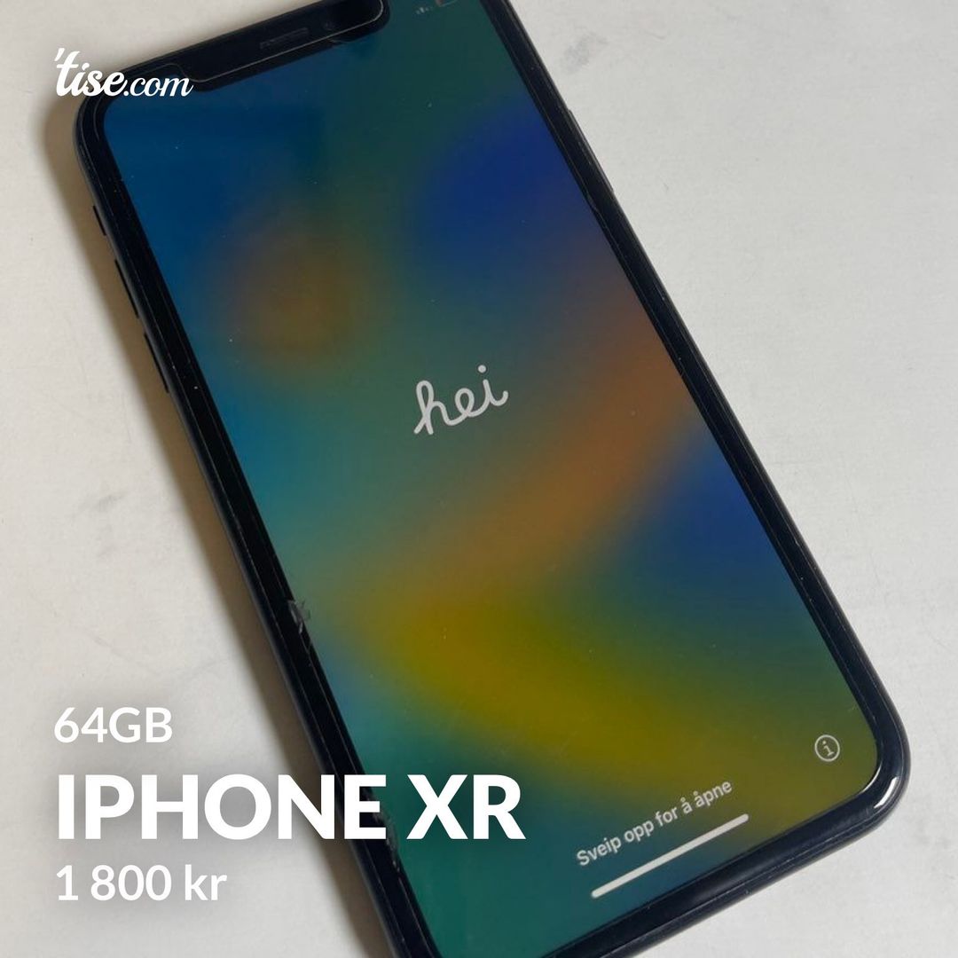 iPhone XR