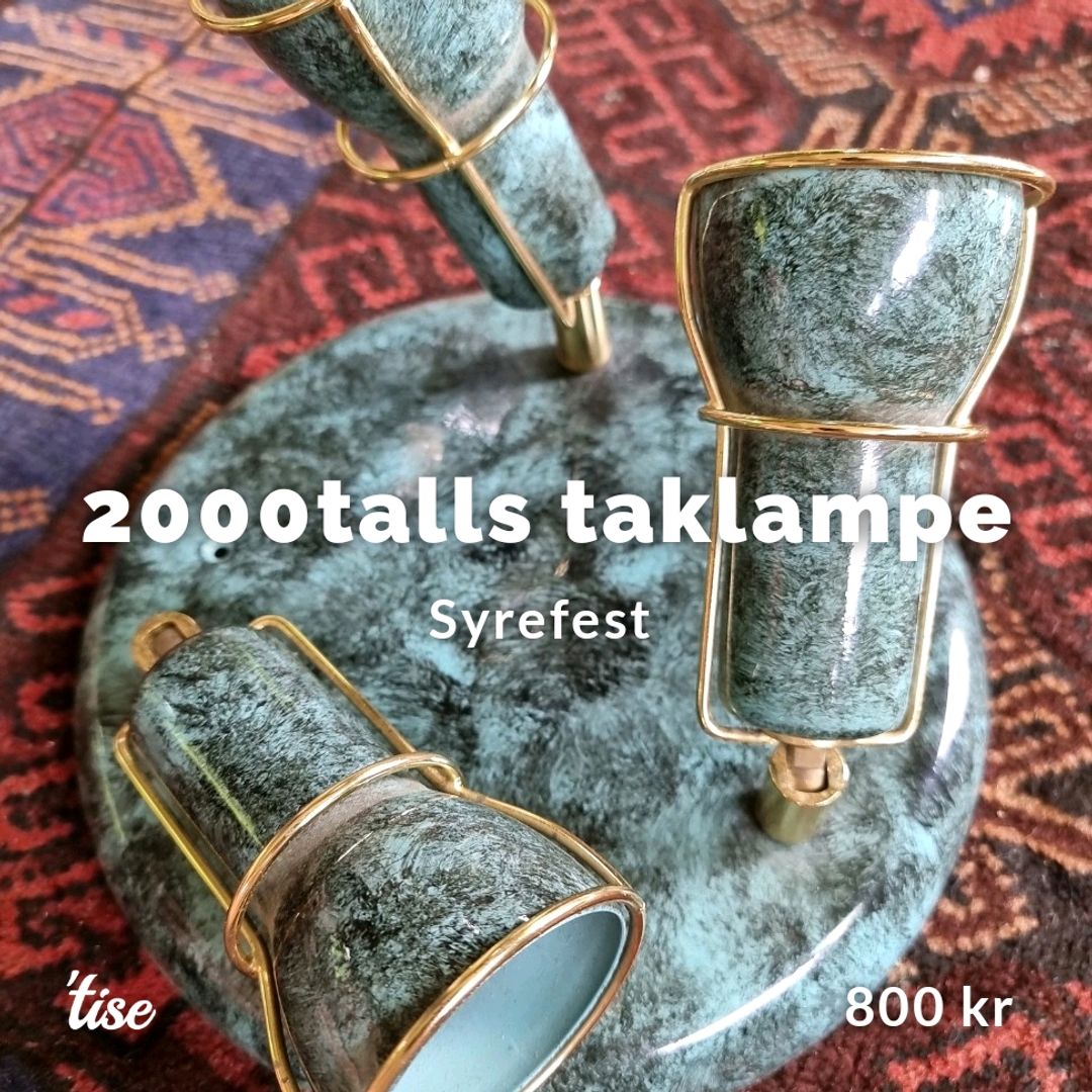 2000talls taklampe