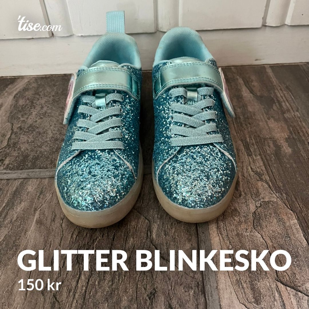 Glitter blinkesko