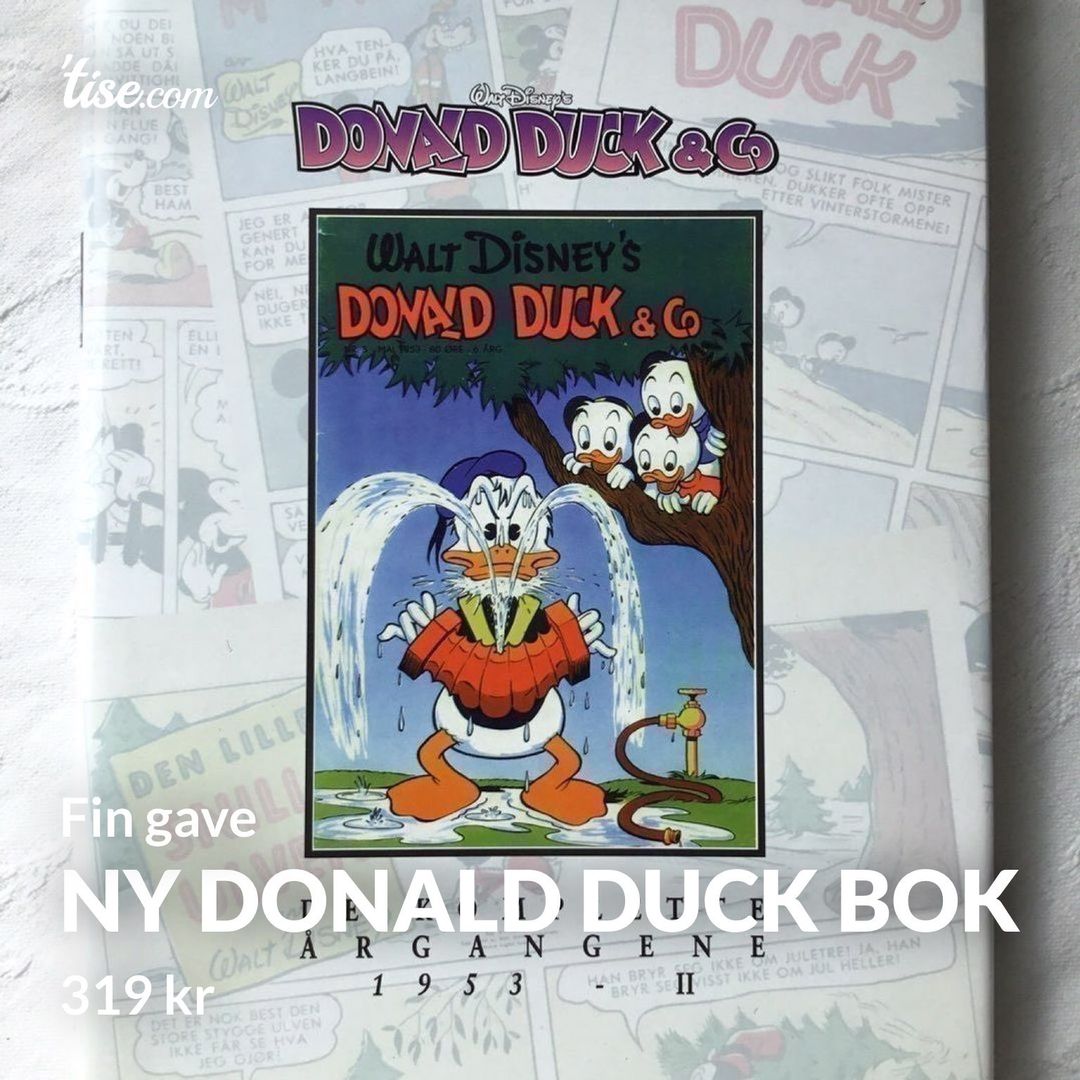 Ny Donald Duck bok