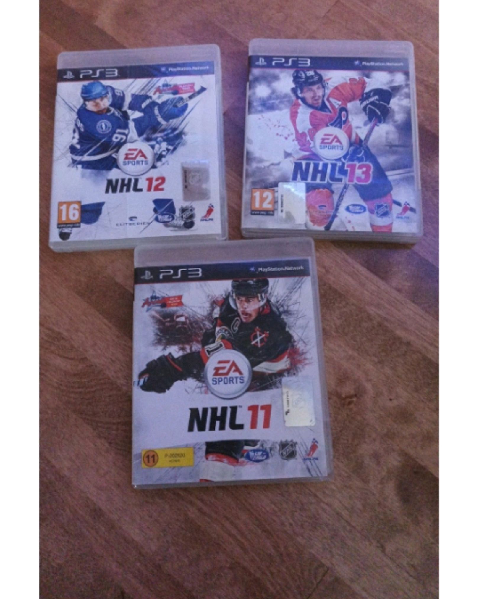 NHL pelejä