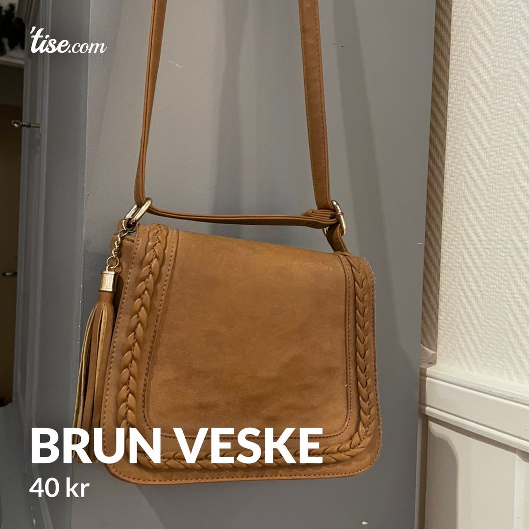 Brun veske