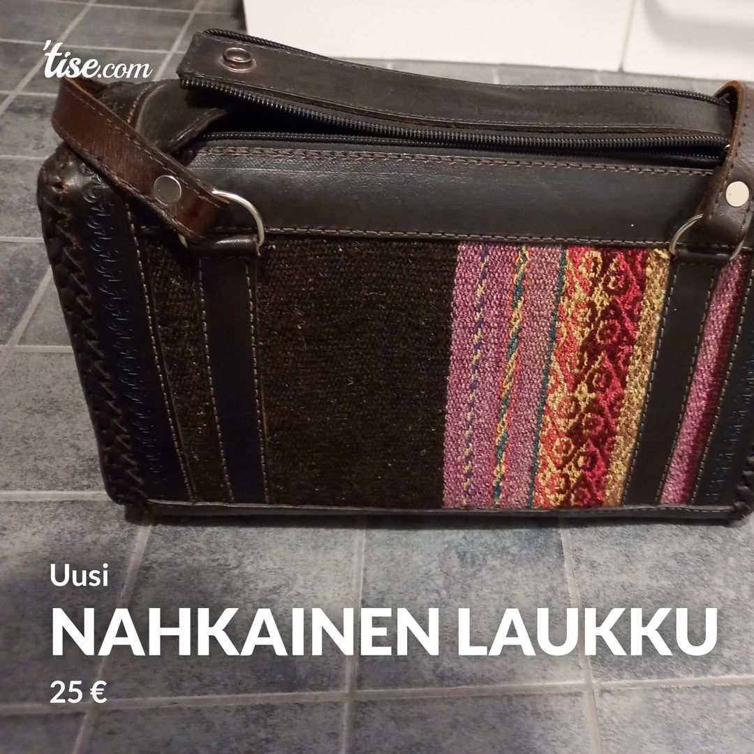 Nahkainen laukku