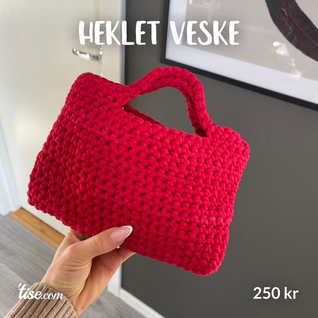 Heklet veske