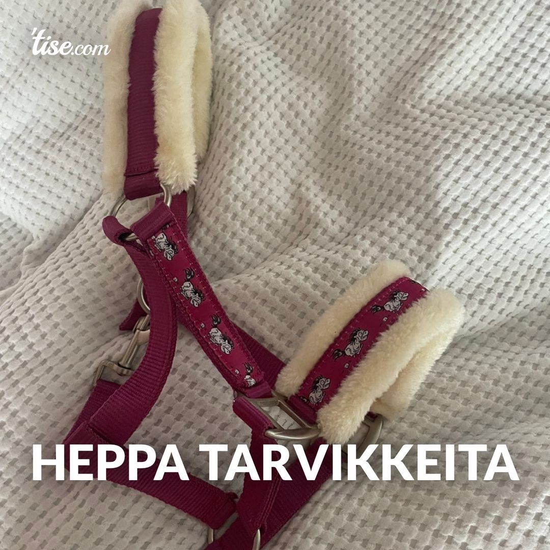 Heppa tarvikkeita