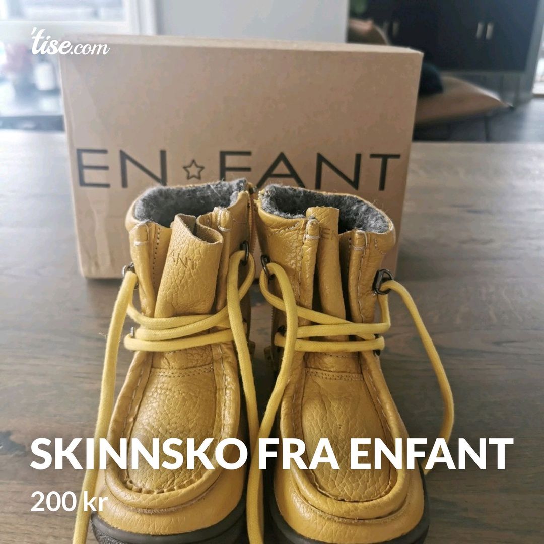 Skinnsko fra Enfant