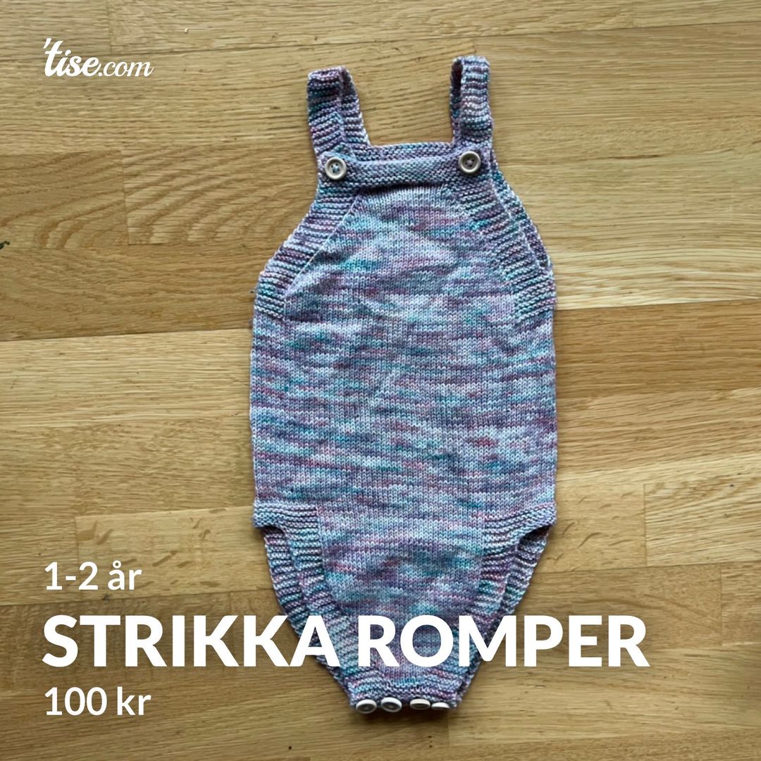 Strikka romper