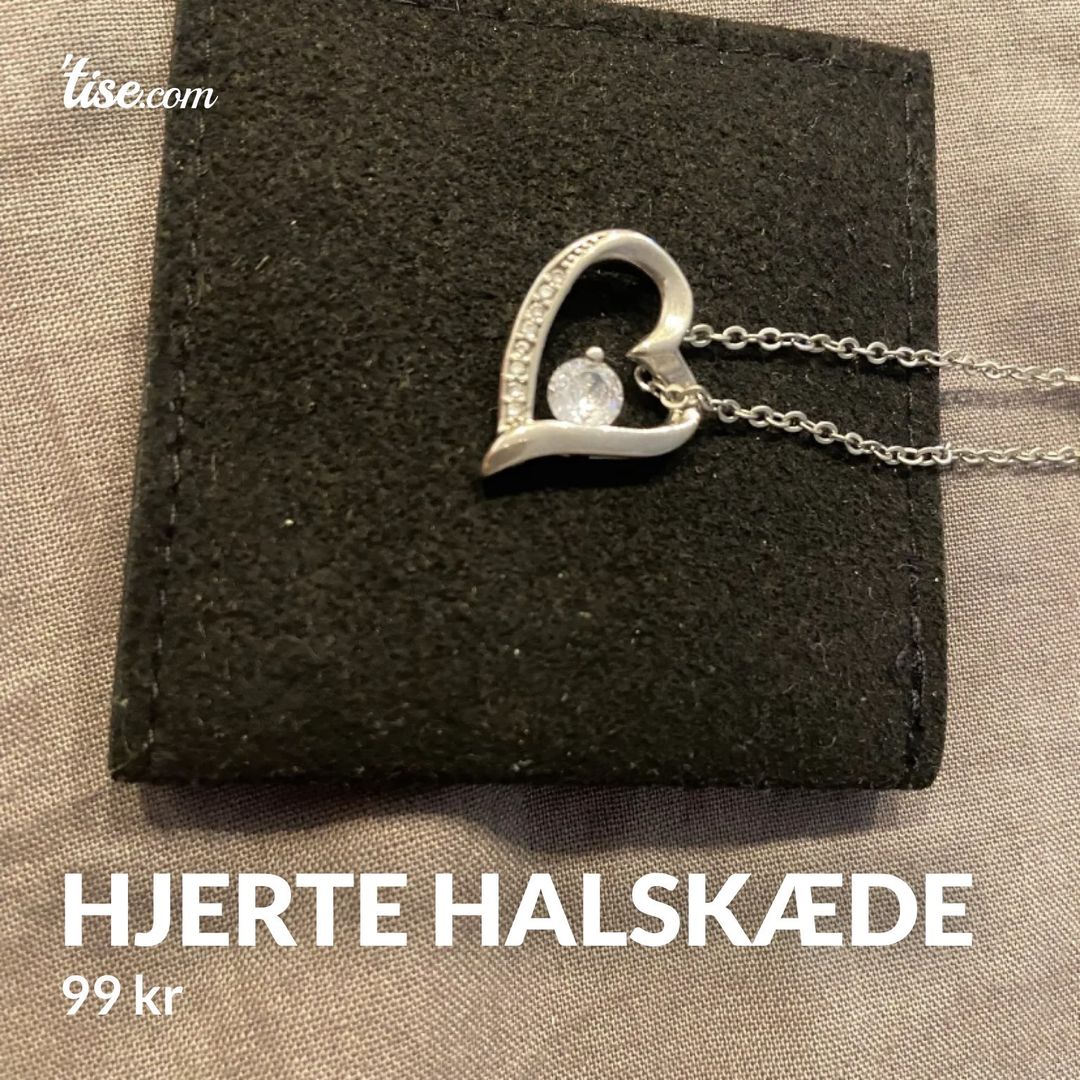 Hjerte halskæde