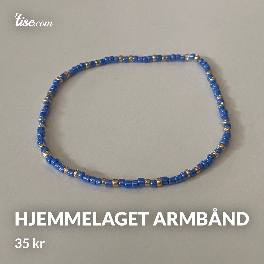 Hjemmelaget armbånd