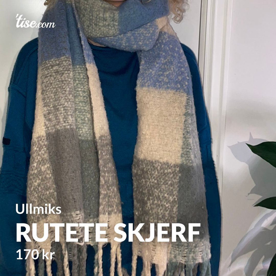 Rutete skjerf