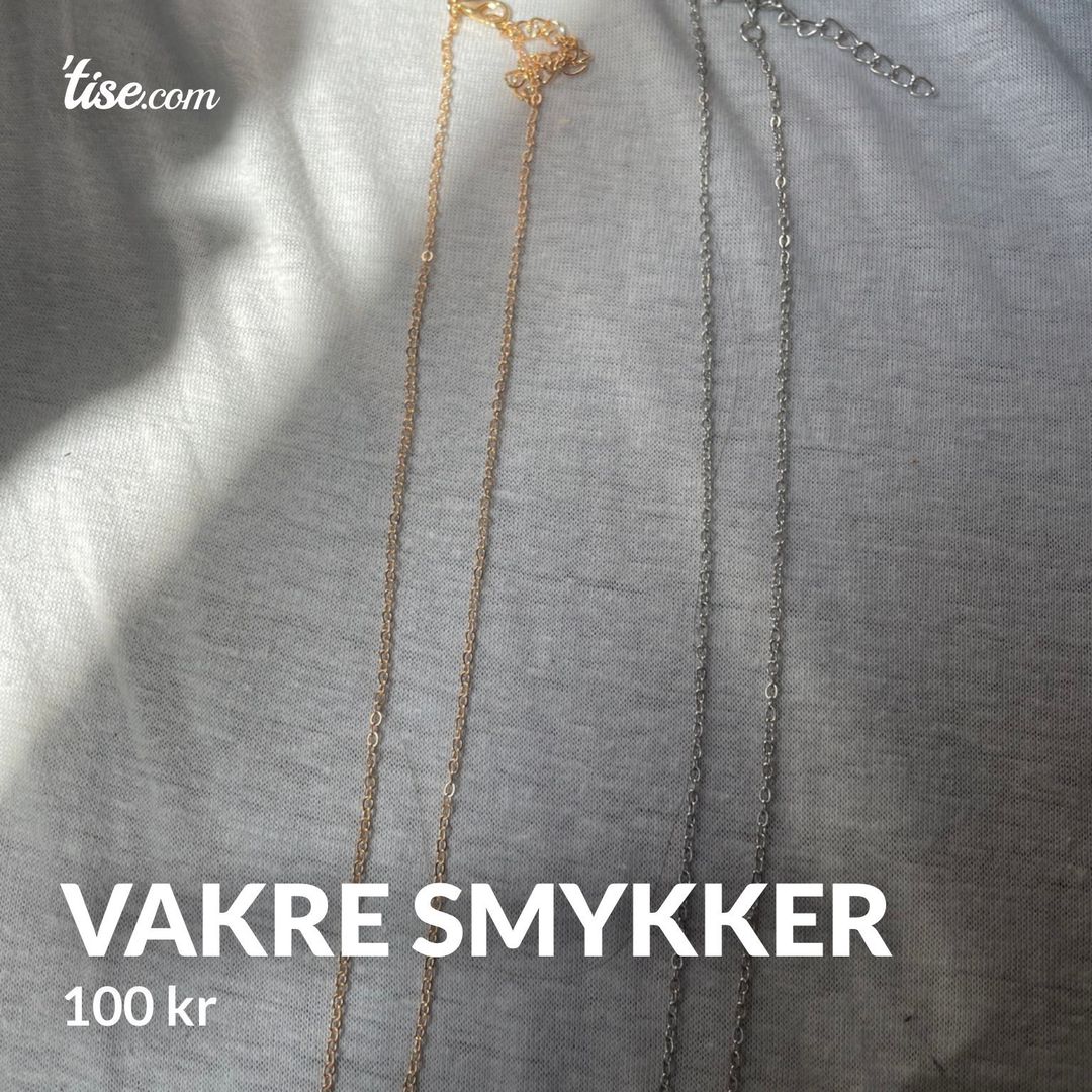 Vakre smykker