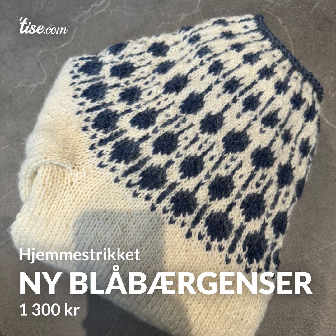 Ny blåbærgenser