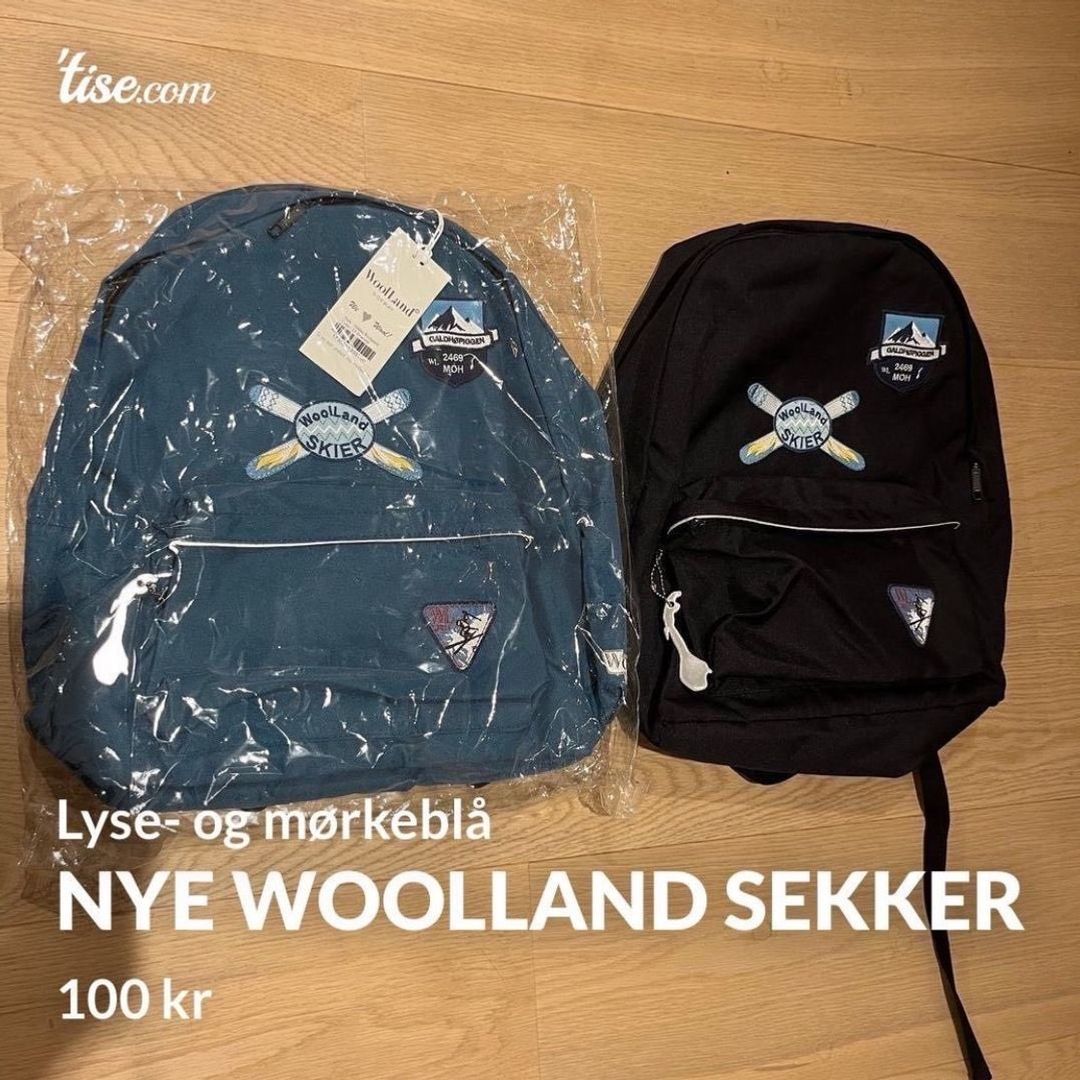 Nye Woolland-sekker