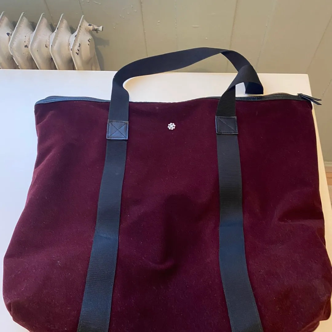 Velur day bag