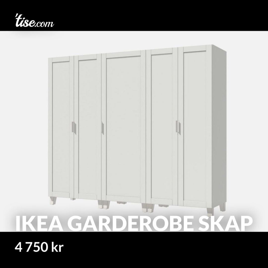 Ikea garderobe skap