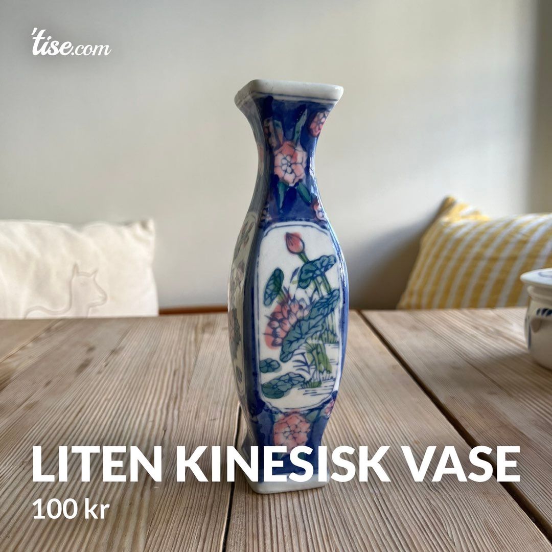 Liten kinesisk vase