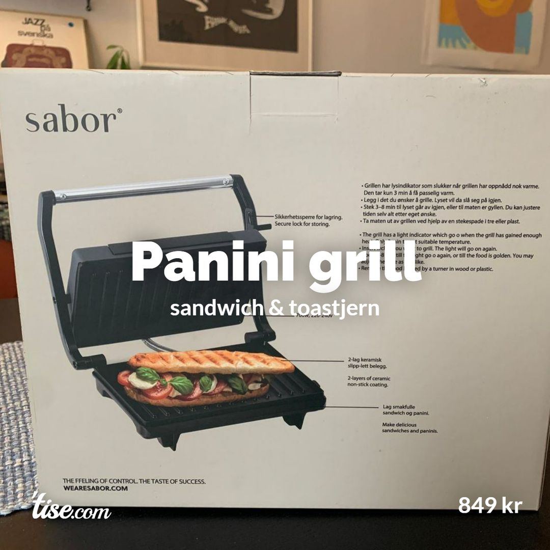 Panini grill