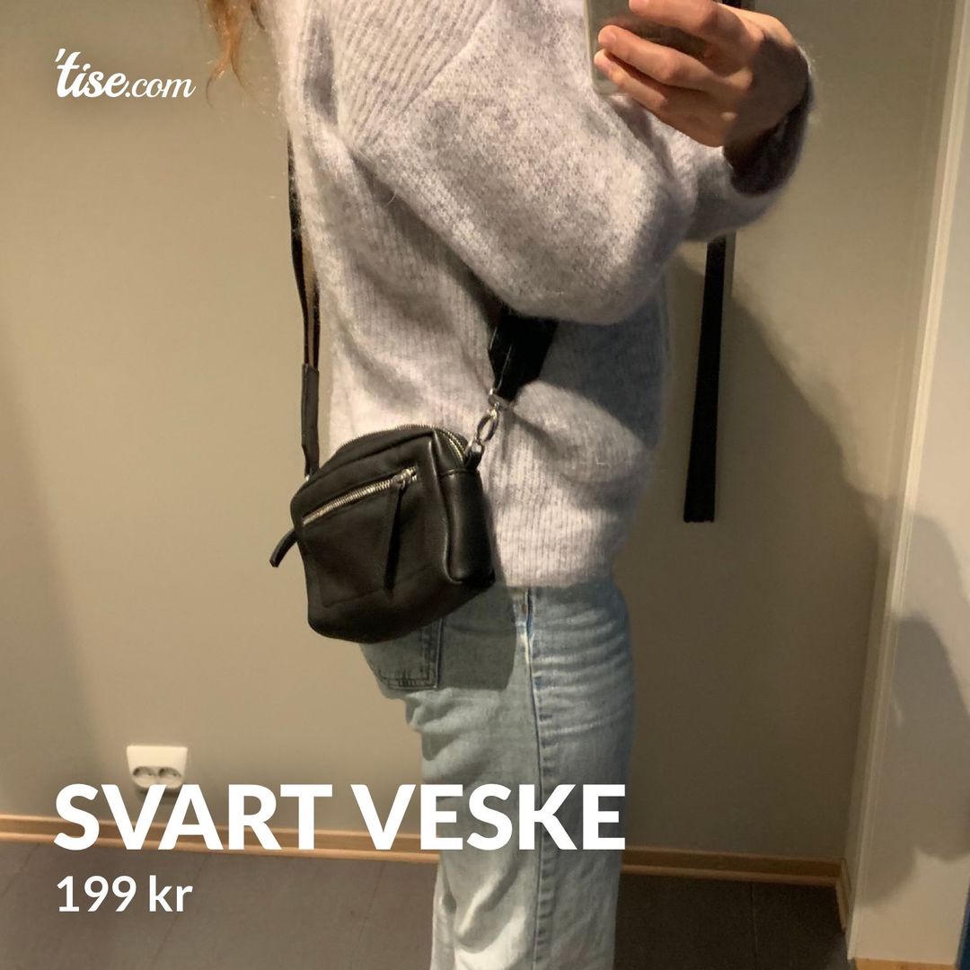 Svart veske