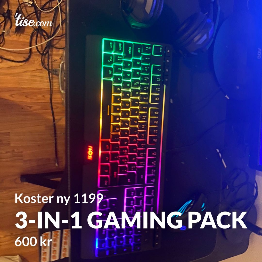 3-in-1 gaming pack