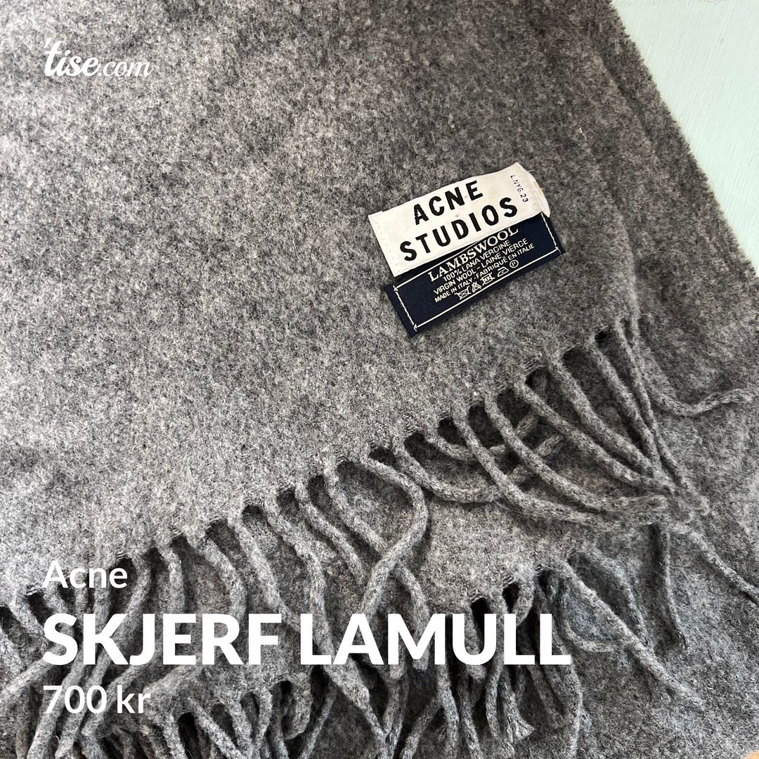 Skjerf lamull