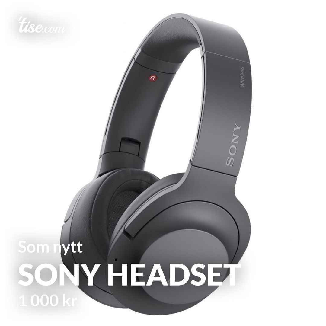 SONY headset