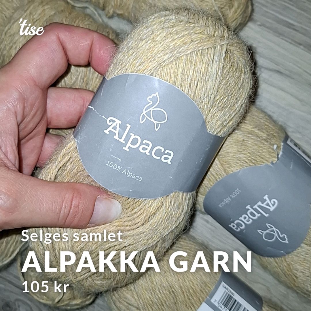 Alpakka Garn