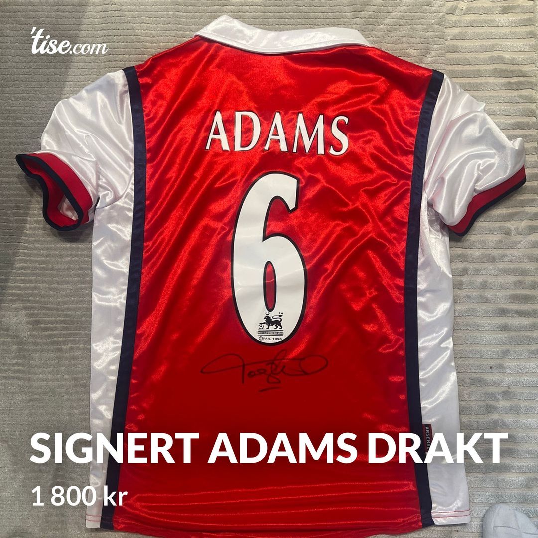 Signert Adams drakt