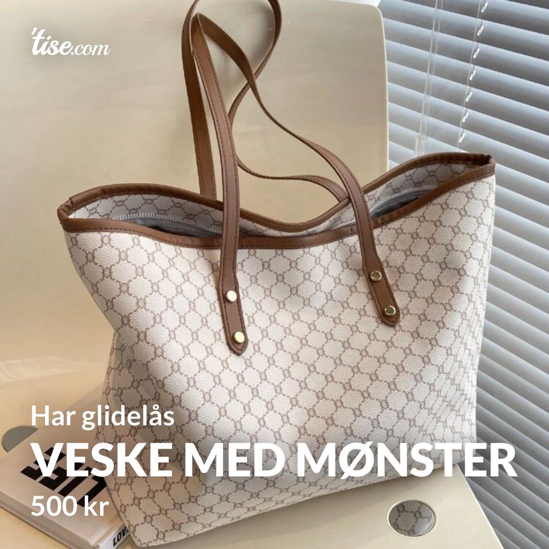 Veske med mønster