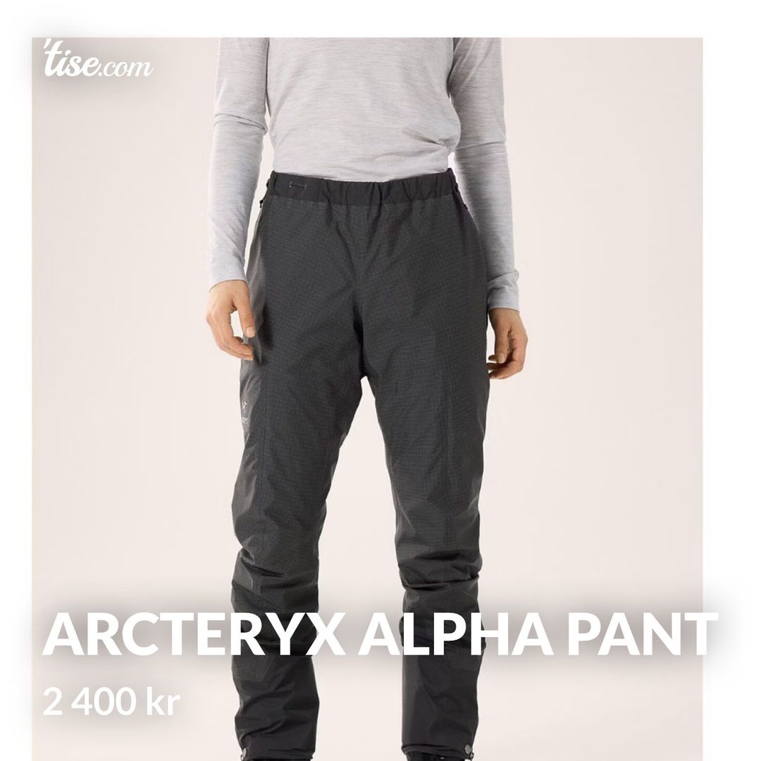 Arcteryx alpha pant