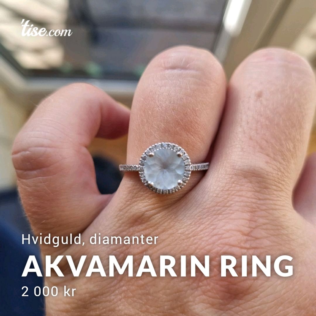 Akvamarin Ring