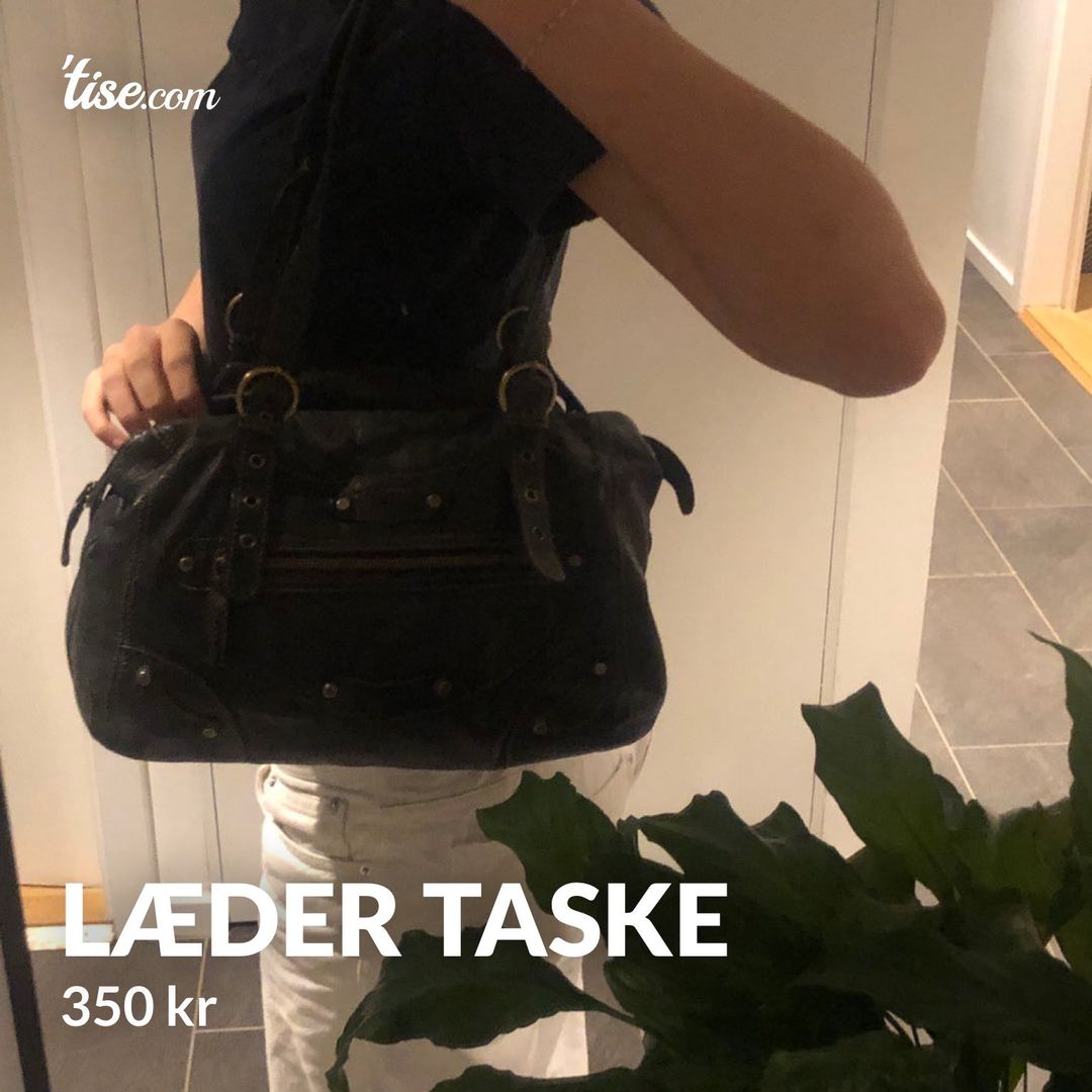 Læder taske