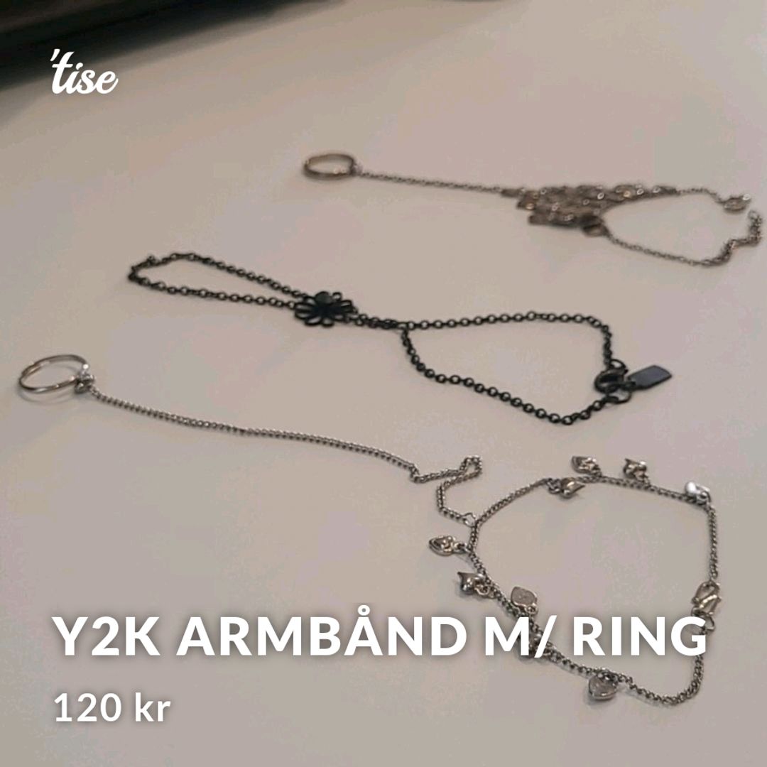 Y2k Armbånd M/ Ring