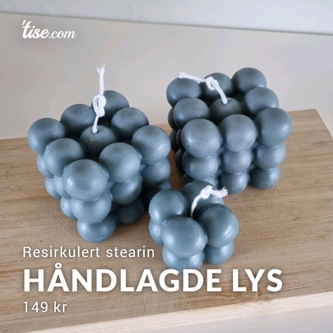 Håndlagde lys