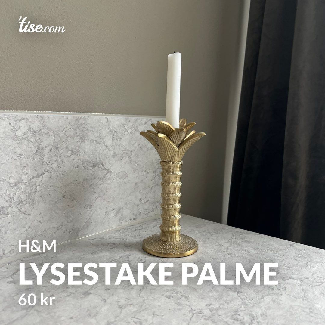 Lysestake palme