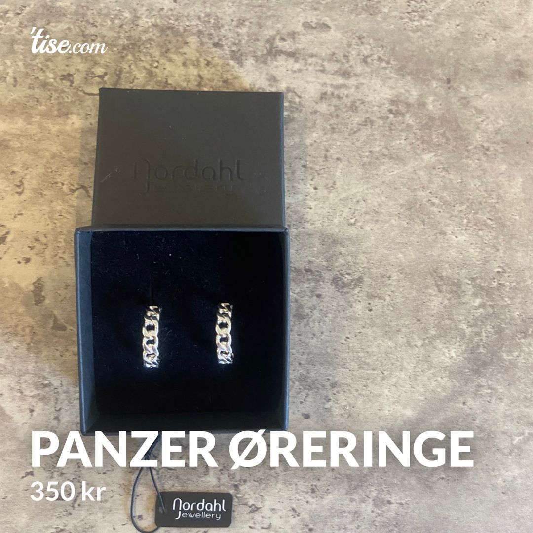 Panzer øreringe