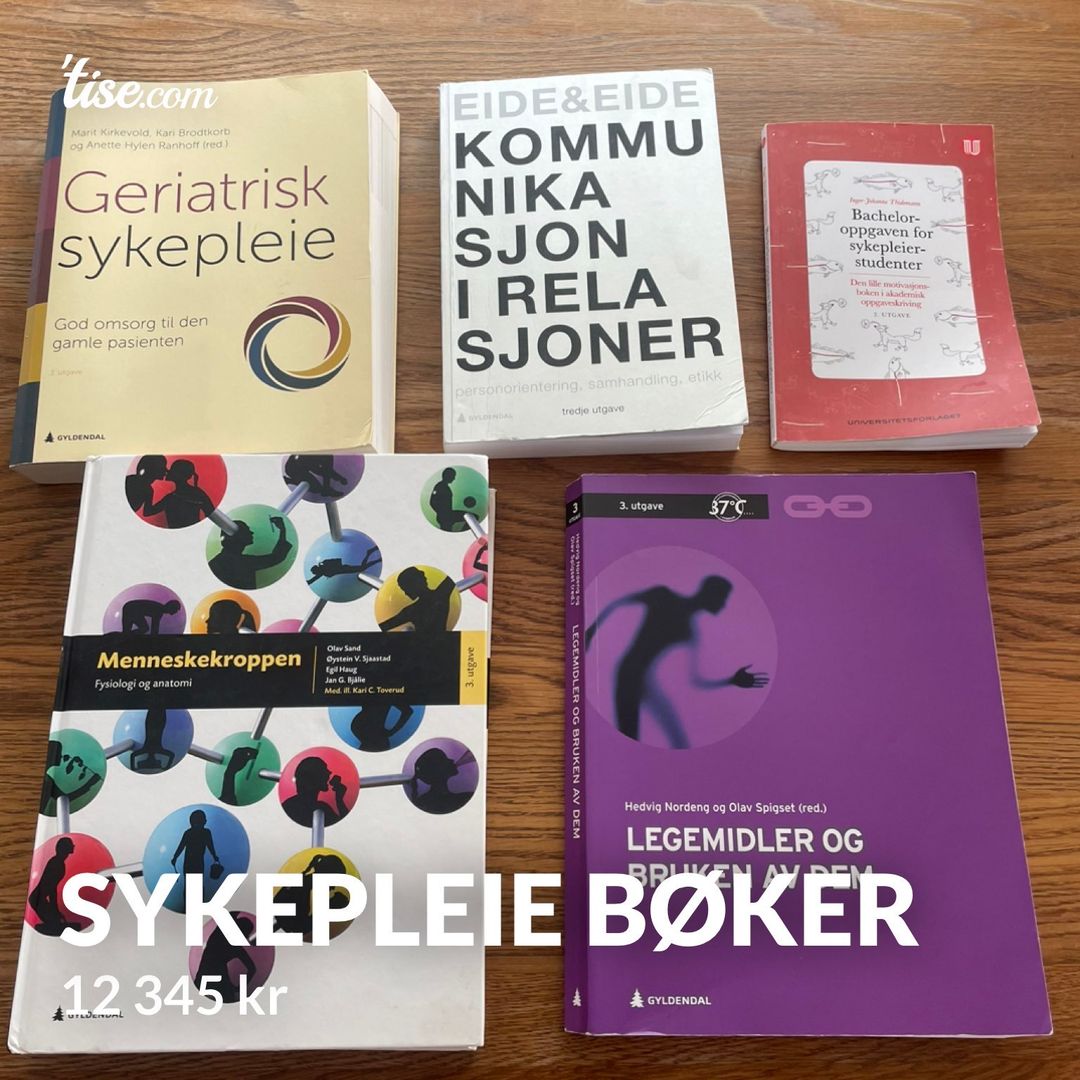 Sykepleie bøker