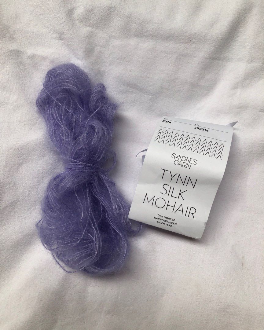 Tynn silk mohair