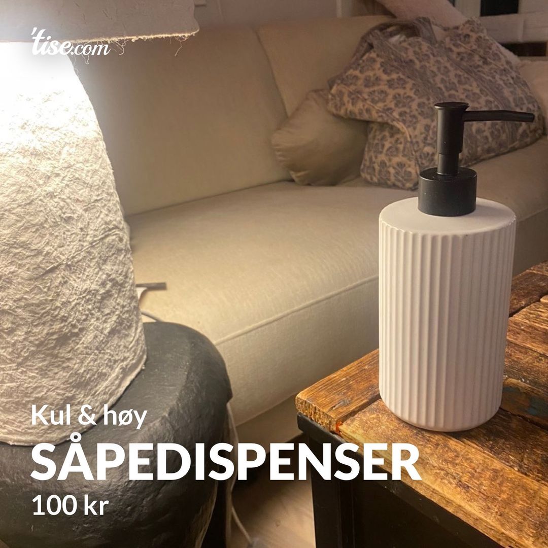 Såpedispenser