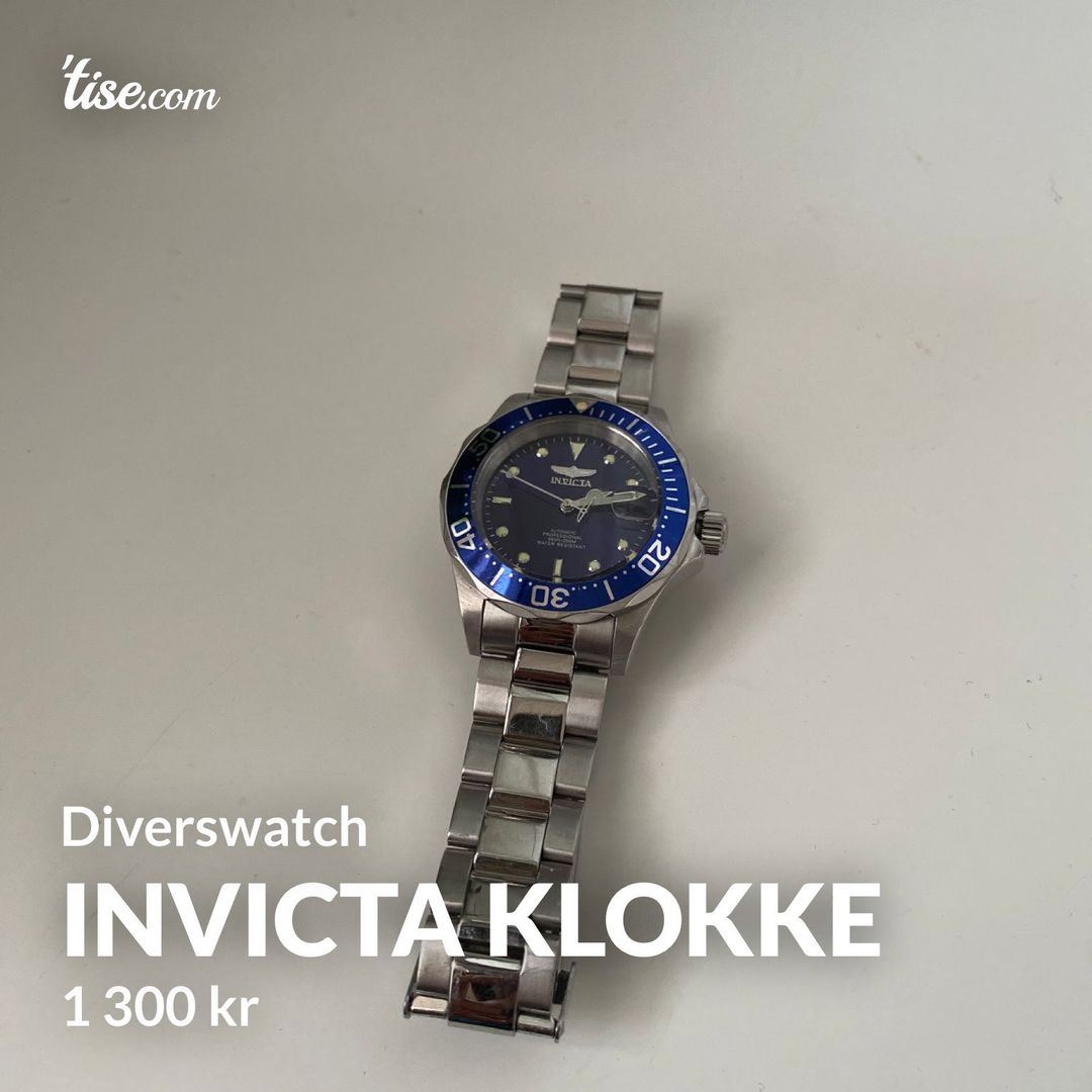 Invicta klokke