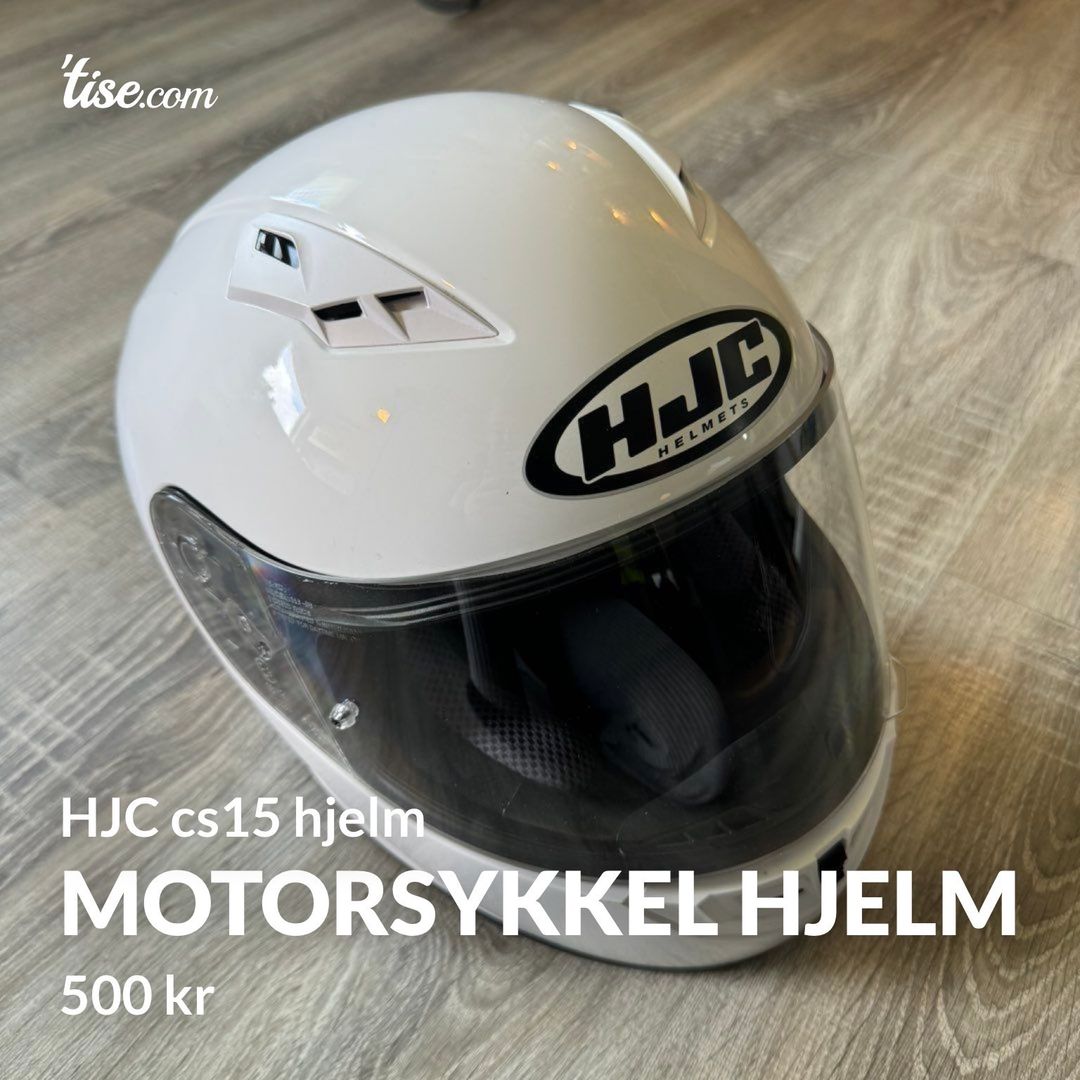 Motorsykkel hjelm