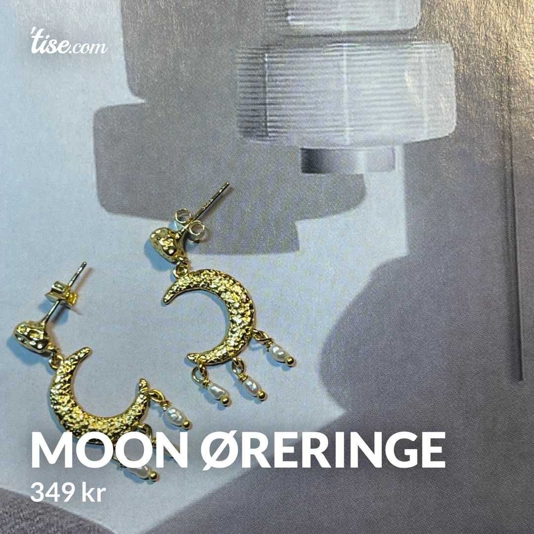 Moon øreringe