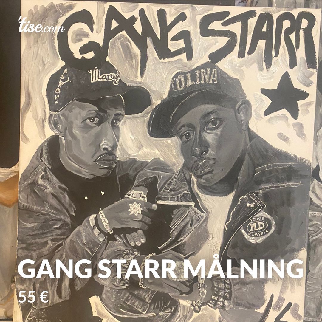 Gang Starr målning