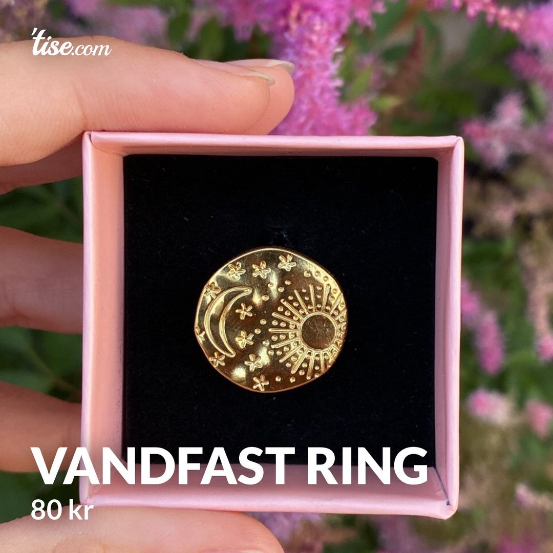 Vandfast ring