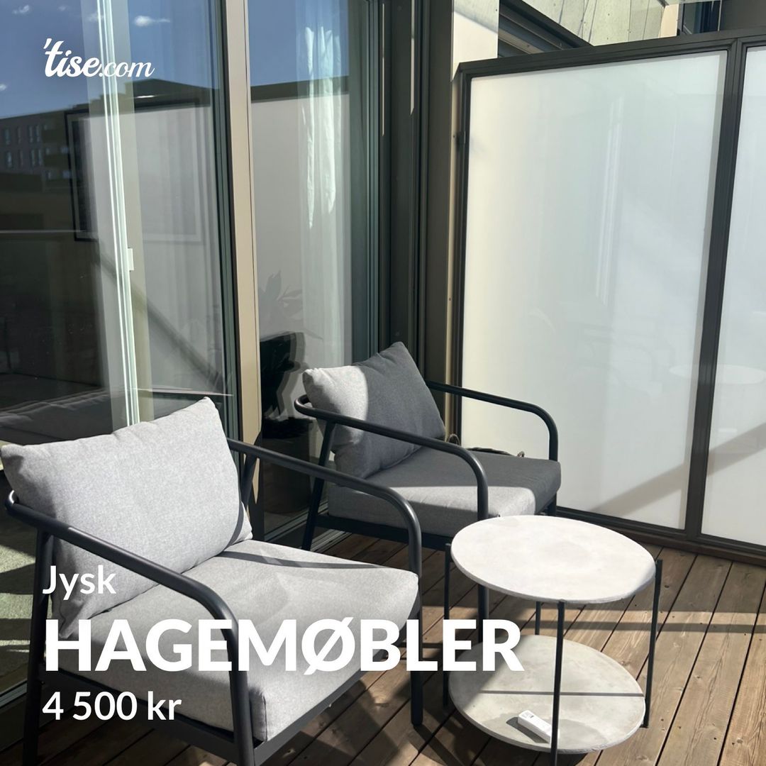 Hagemøbler